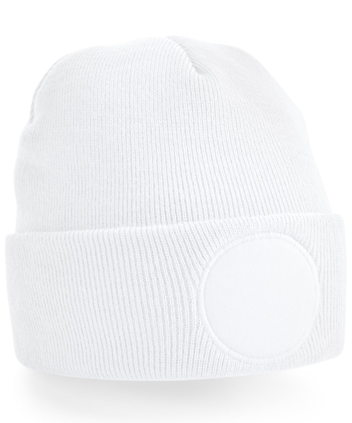 Circular patch beanie | BC446