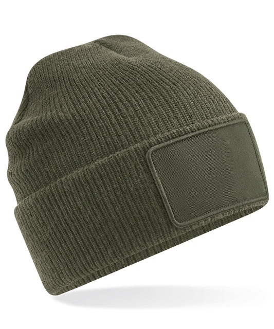 Removable patch Thinsulate™ beanie | BC540