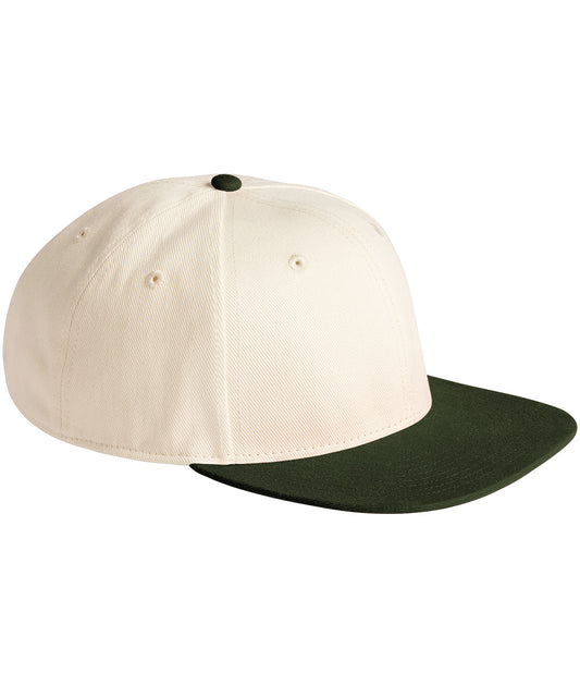 Contrast flat peak 6-panel cap | BC662