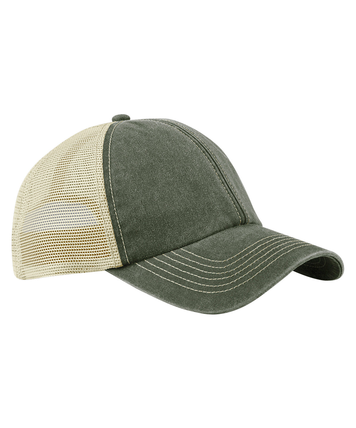6-panel vintage trucker | BC672