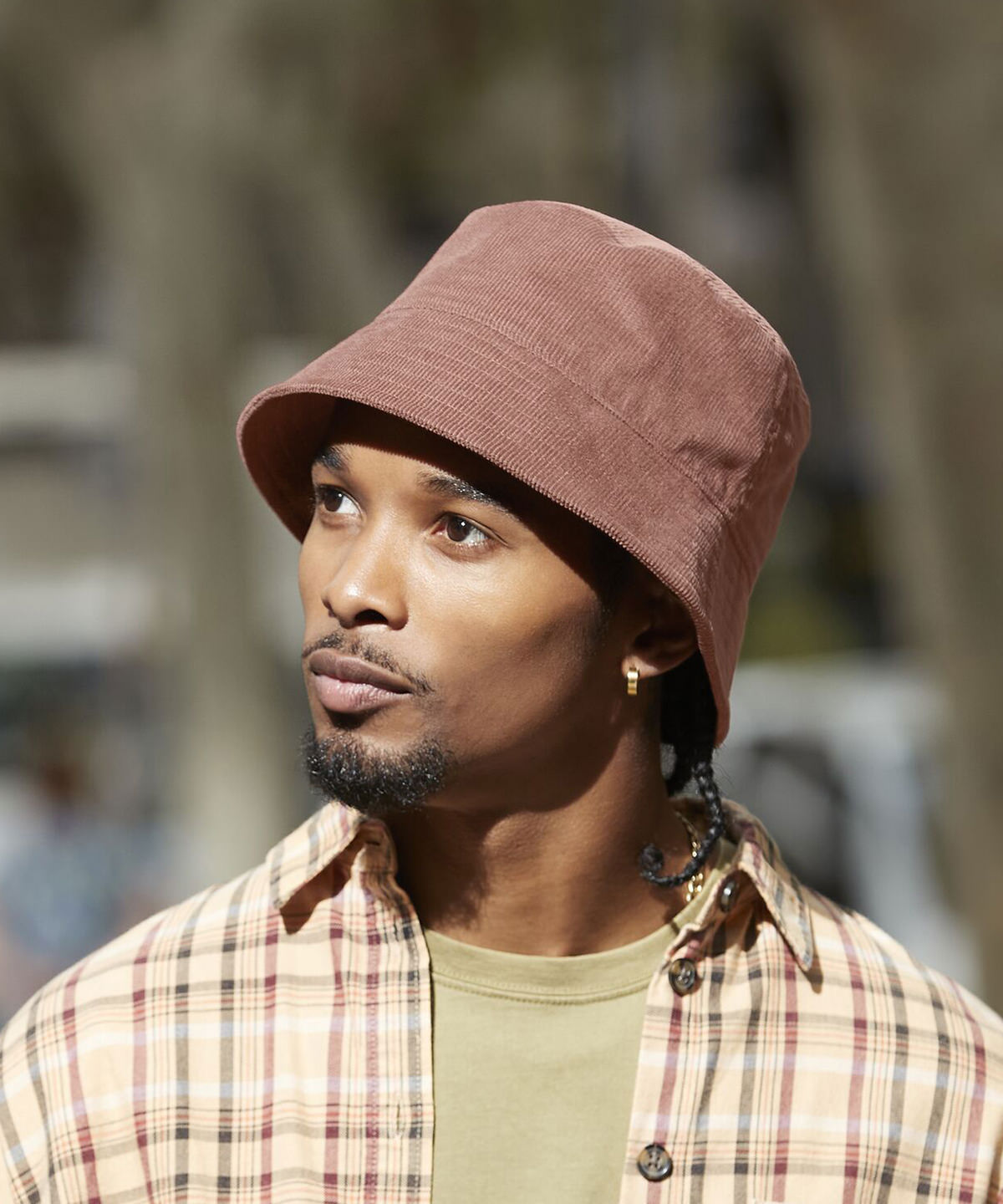 EarthAware® organic cord bucket hat | BC687