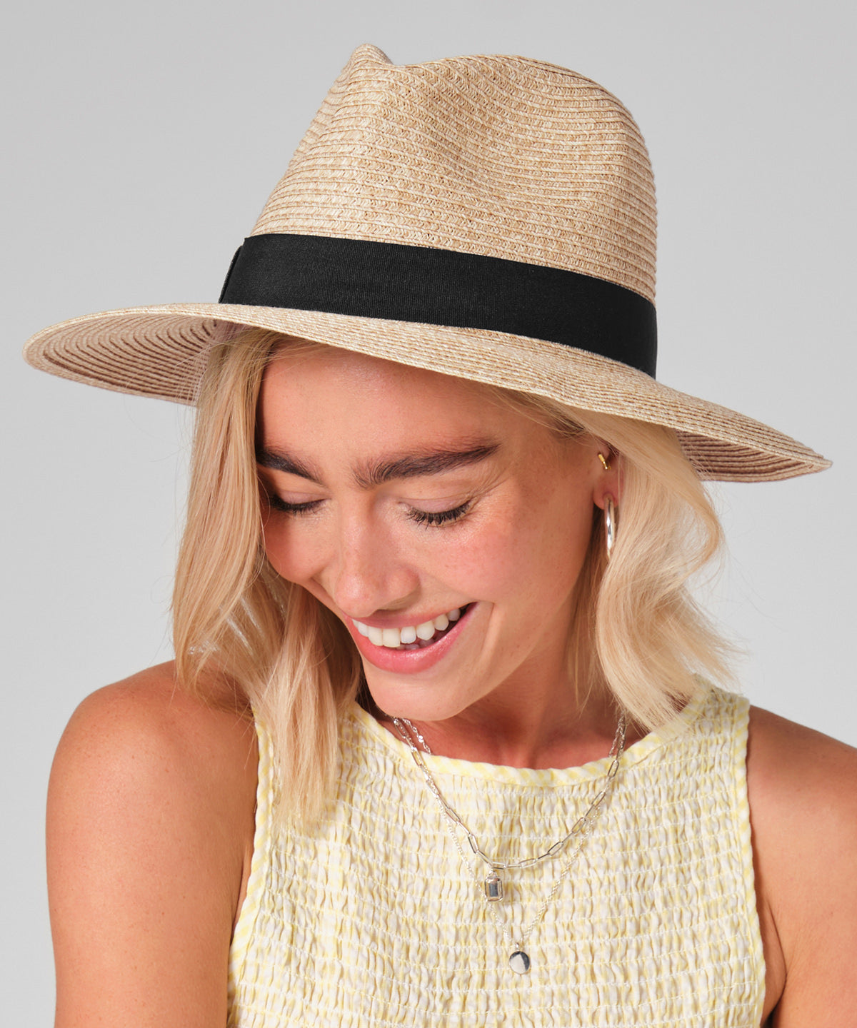 Straw fedora | BC725