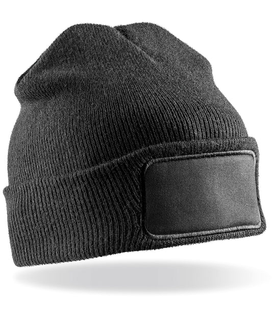 Recycled double knit printers beanie | RC927