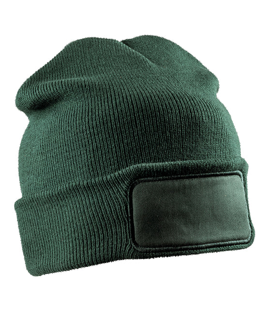 Recycled double knit printers beanie | RC927