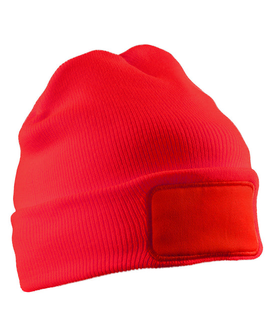 Recycled double knit printers beanie | RC927