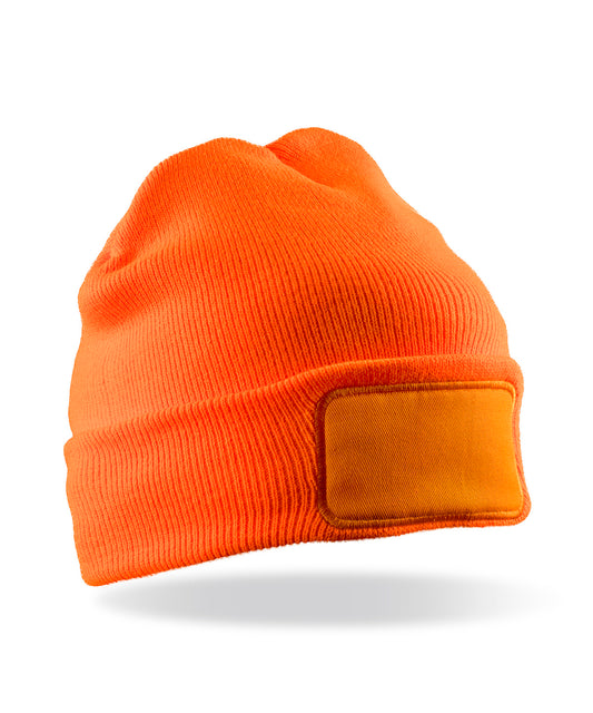 Recycled ThinsulateTM printers beanie | RC934