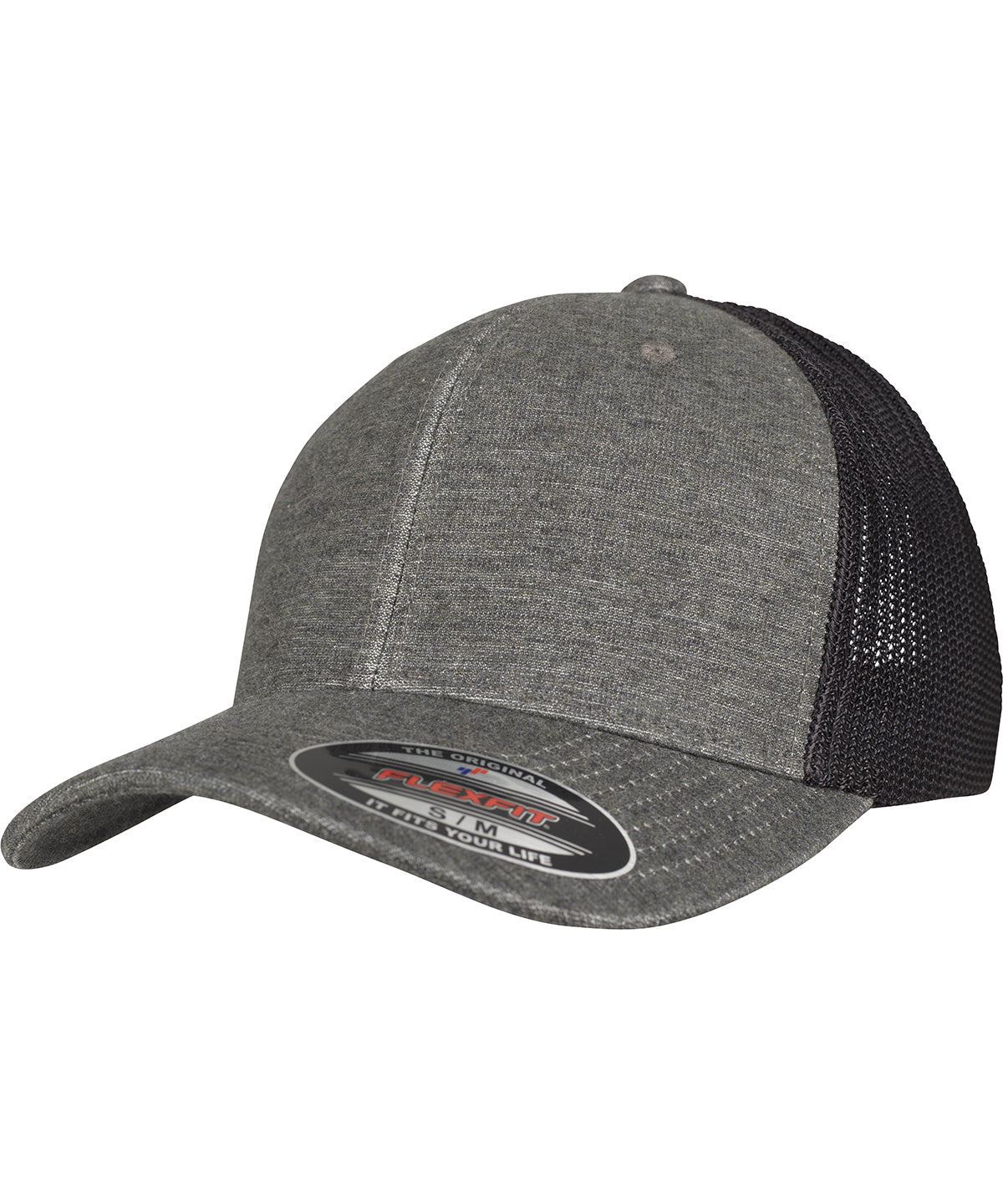 Retro trucker melange cap (6511M) | YP127
