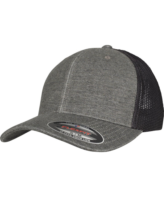 Retro trucker melange cap (6511M) | YP127