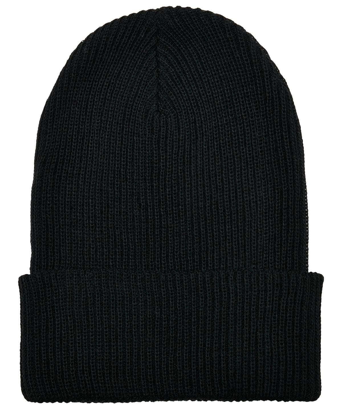 Recycled yarn ribbed knit beanie (1504RY) | YP191