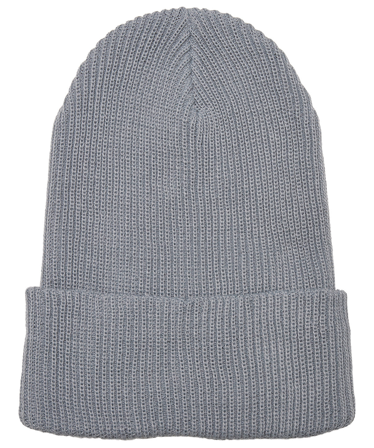 Recycled yarn ribbed knit beanie (1504RY) | YP191