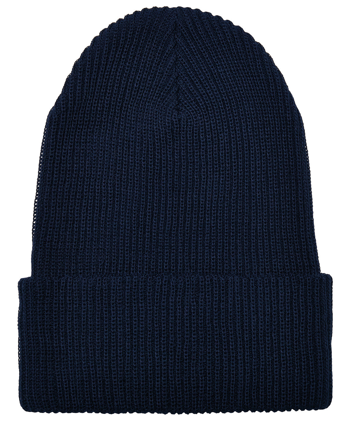Recycled yarn ribbed knit beanie (1504RY) | YP191