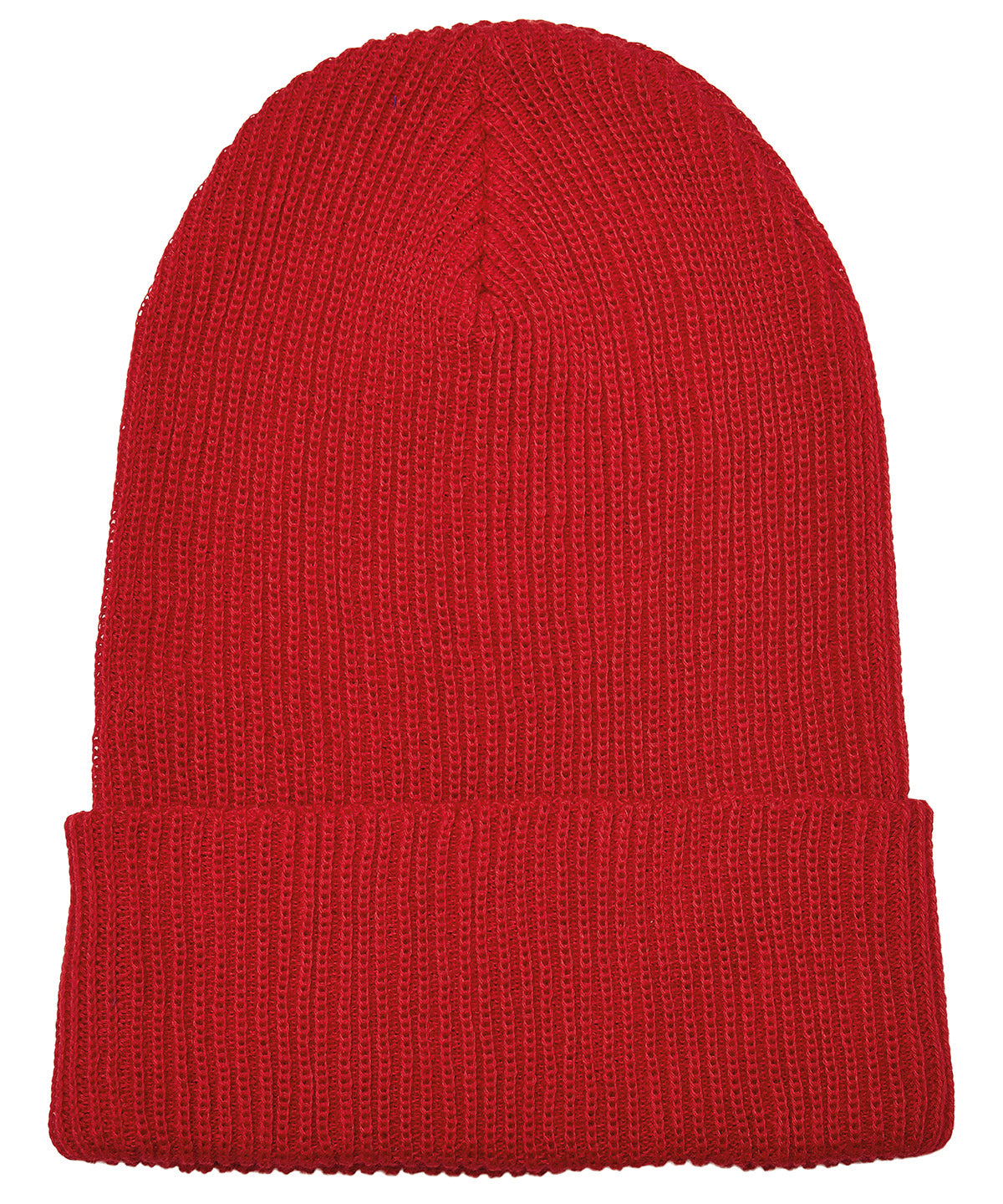 Recycled yarn ribbed knit beanie (1504RY) | YP191