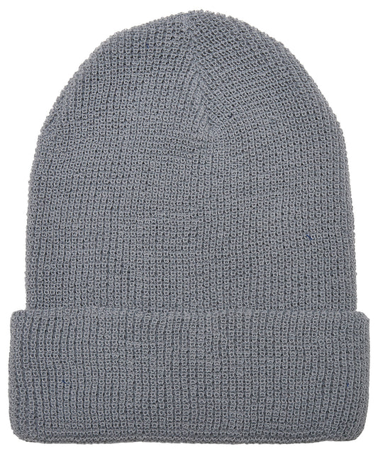 Recycled yarn waffle knit beanie (1505RY) | YP192