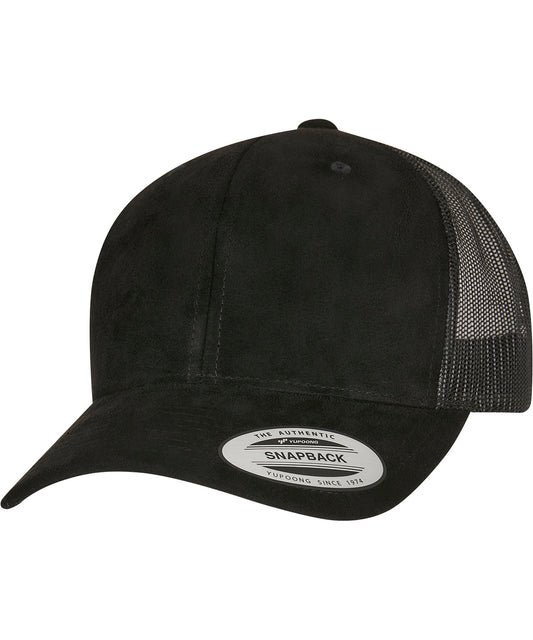 Imitation suede leather trucker cap (6606SU) | YP236