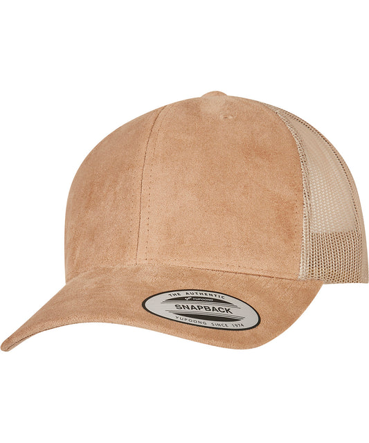 Imitation suede leather trucker cap (6606SU) | YP236
