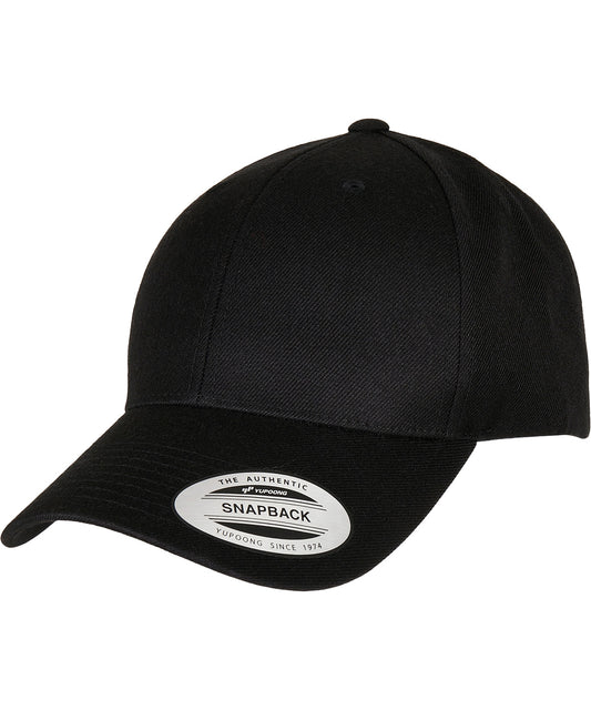 Premium curved visor snapback cap (6789M) | YP240