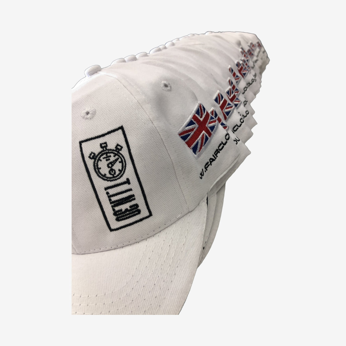 Custom embroidered cap — TIME Fairclough