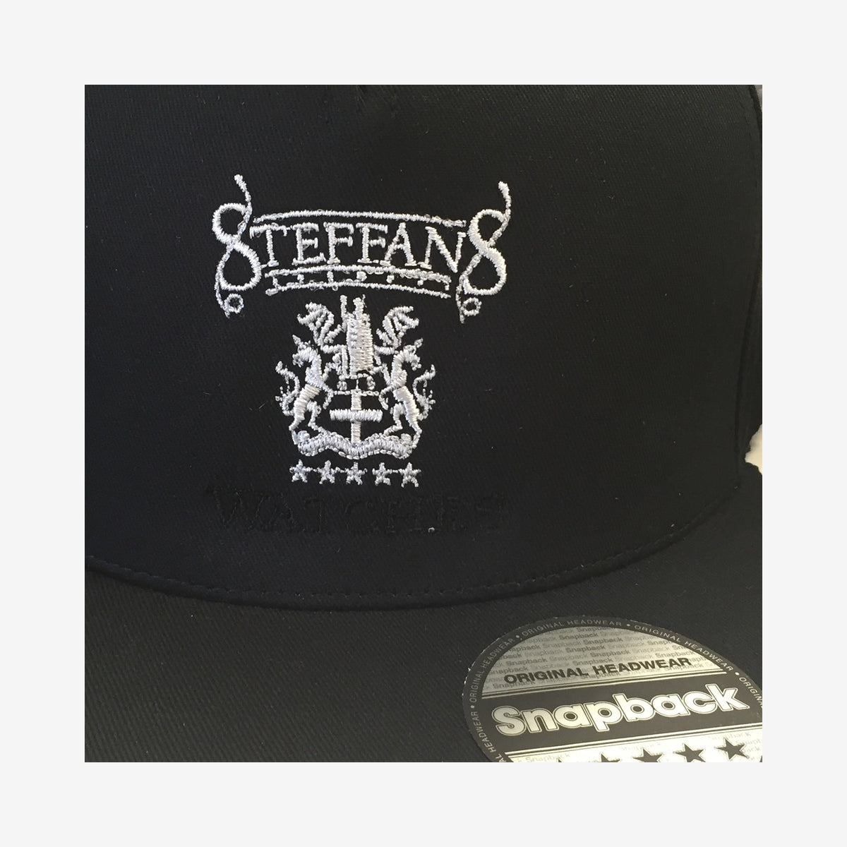 Steffans embroidered snapback