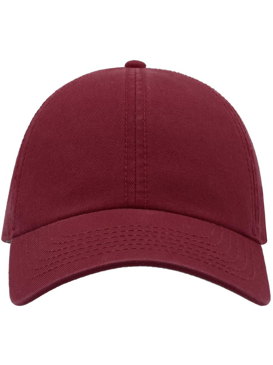 # Action 6 Panel Chino Baseball Cap | ACACTI — Burgundy [ABS-COLOUR:ACACTI:BO]