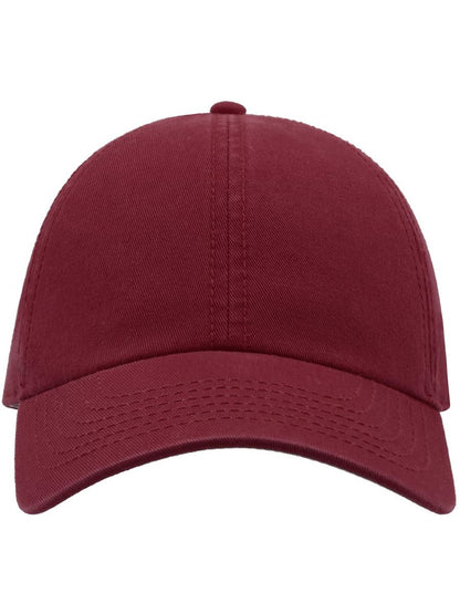 # Action 6 Panel Chino Baseball Cap | ACACTI — Burgundy [ABS-COLOUR:ACACTI:BO]