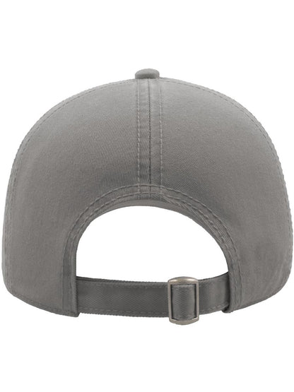 Action 6 Panel Chino Baseball Cap | ACACTI — Grey extra [ABS-COLOUR:ACACTI:GR]