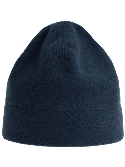 Birk Recycled Polyester Fleece Beanie — Navy [ABS-COLOUR:ACBIRB:NV]