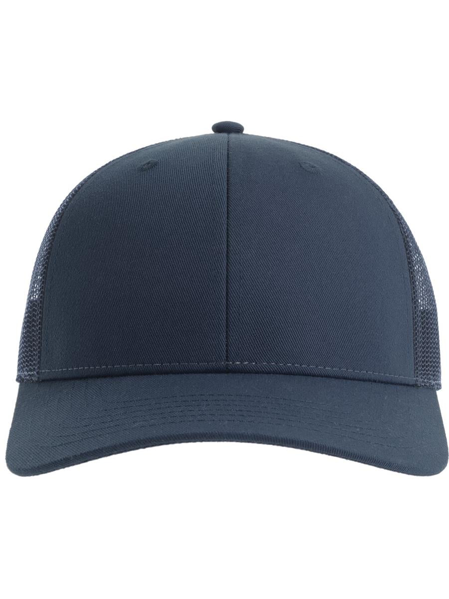 Bryce Recycled Trucker 6 Panel Cap — Navy/Navy [ABS-COLOUR:ACBRYC:NVNV]
