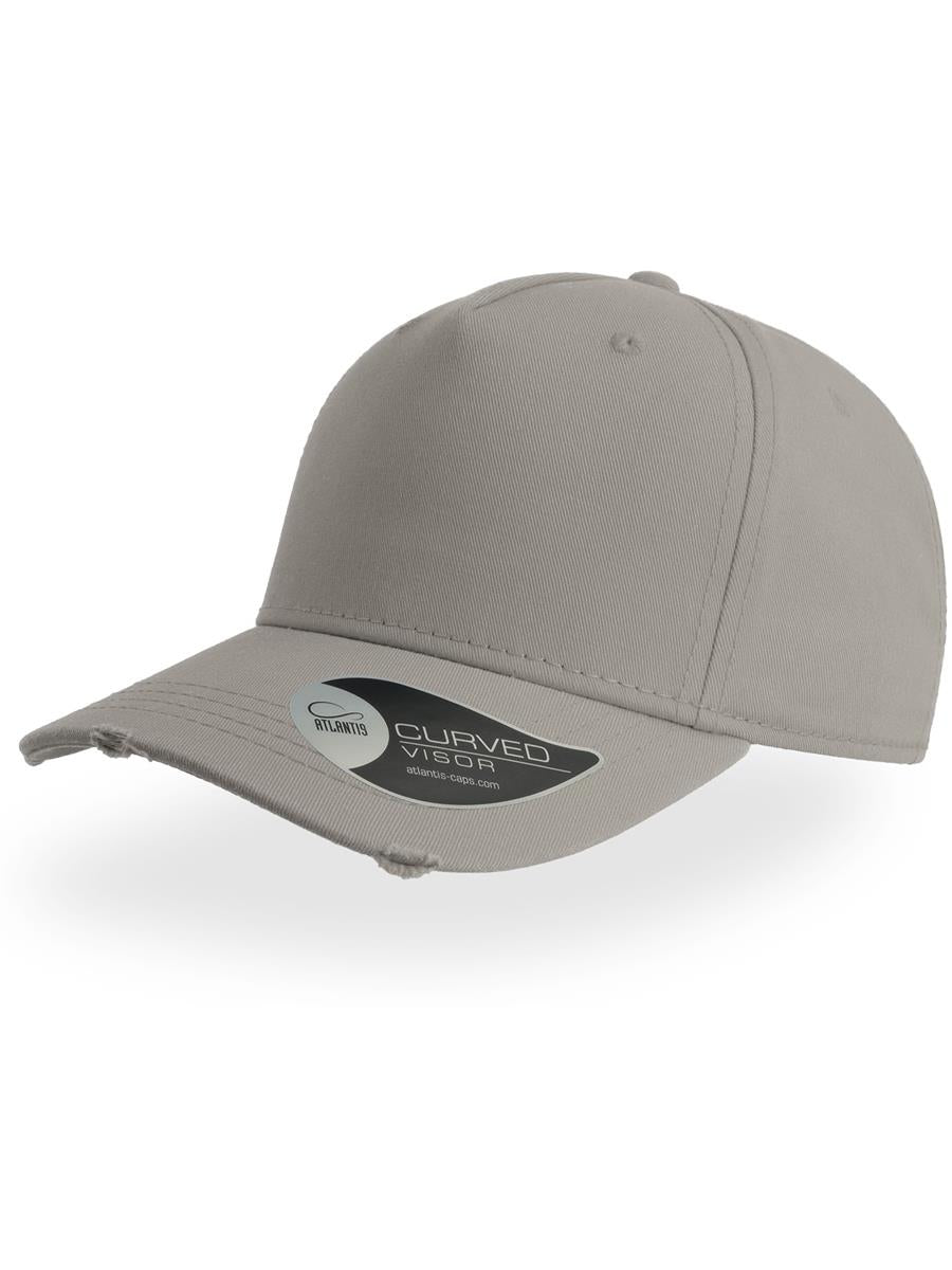 Cargo Weathered Visor 5 Panel Cap | ACCARG — Grey extra [ABS-COLOUR:ACCARG:GR]