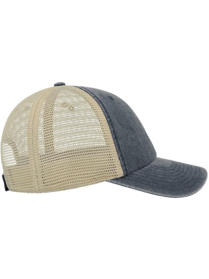 # Case Pigment Dyed 6 Panel Trucker Cap