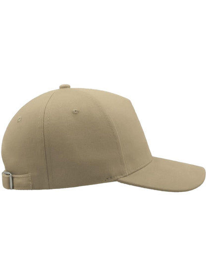 # Liberty Five Buckle Hvy Brush Cotton 5 Panel Cap