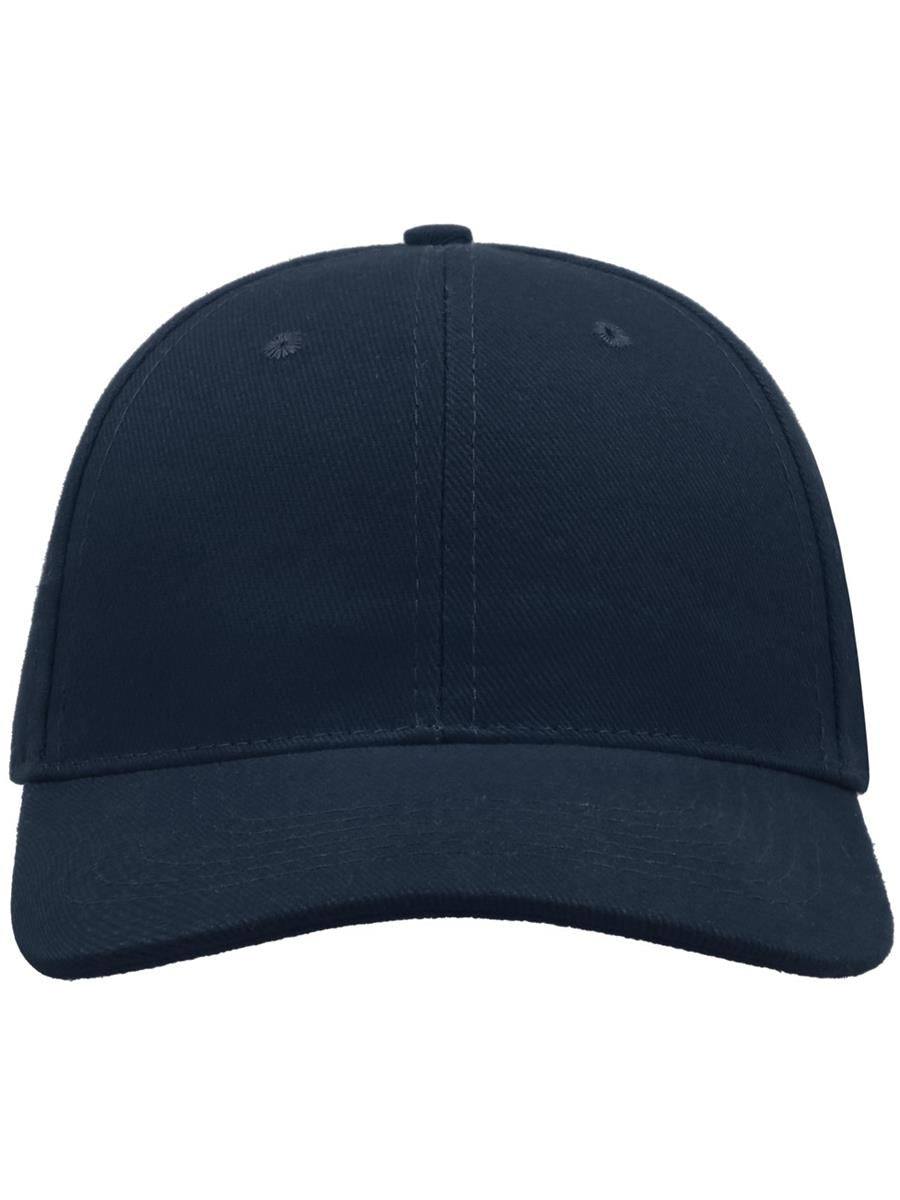 # Liberty Six Brushed Cotton 6 Panel Cap | ACLIST — Navy [ABS-COLOUR:ACLIST:NV]