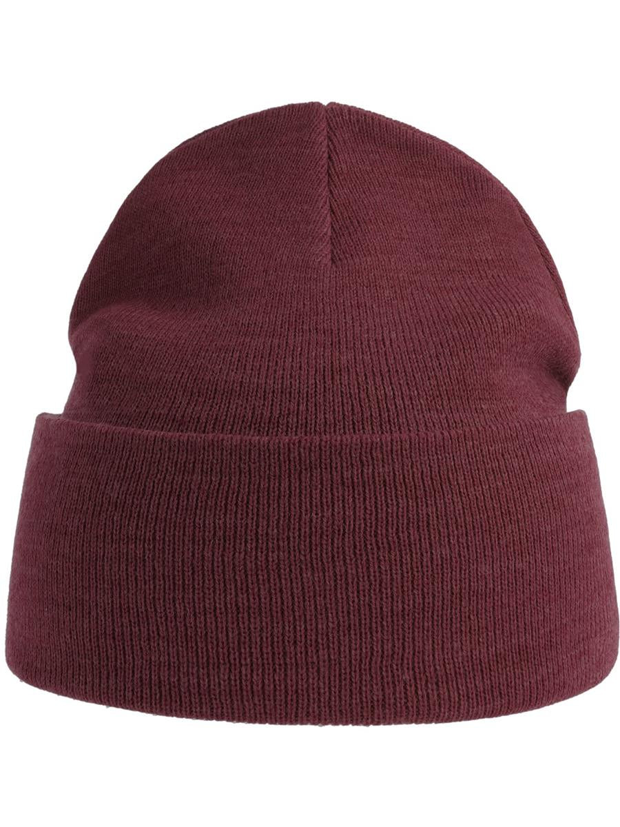 Pure Beanie Recycled — Burgundy Melange [ABS-COLOUR:ACPURB:BOME]