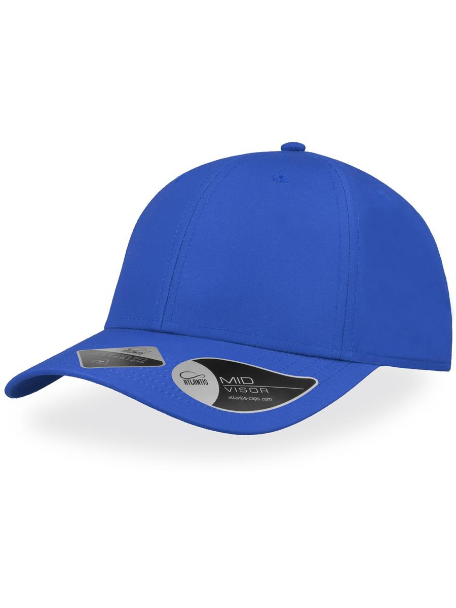 Recy Feel Recycled Twill 6 Panel Cap — Royal [ABS-COLOUR:ACREFE:RY]