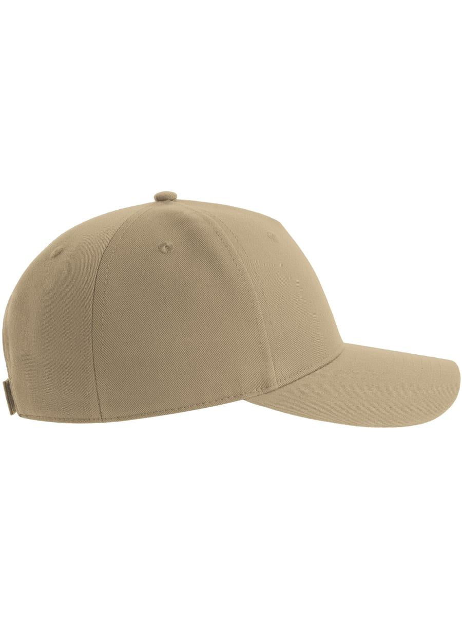 Fiji Recycled Polyester 5 Panel Cap | ACFIJC — Khaki extra [ABS-COLOUR:ACFIJC:KA]