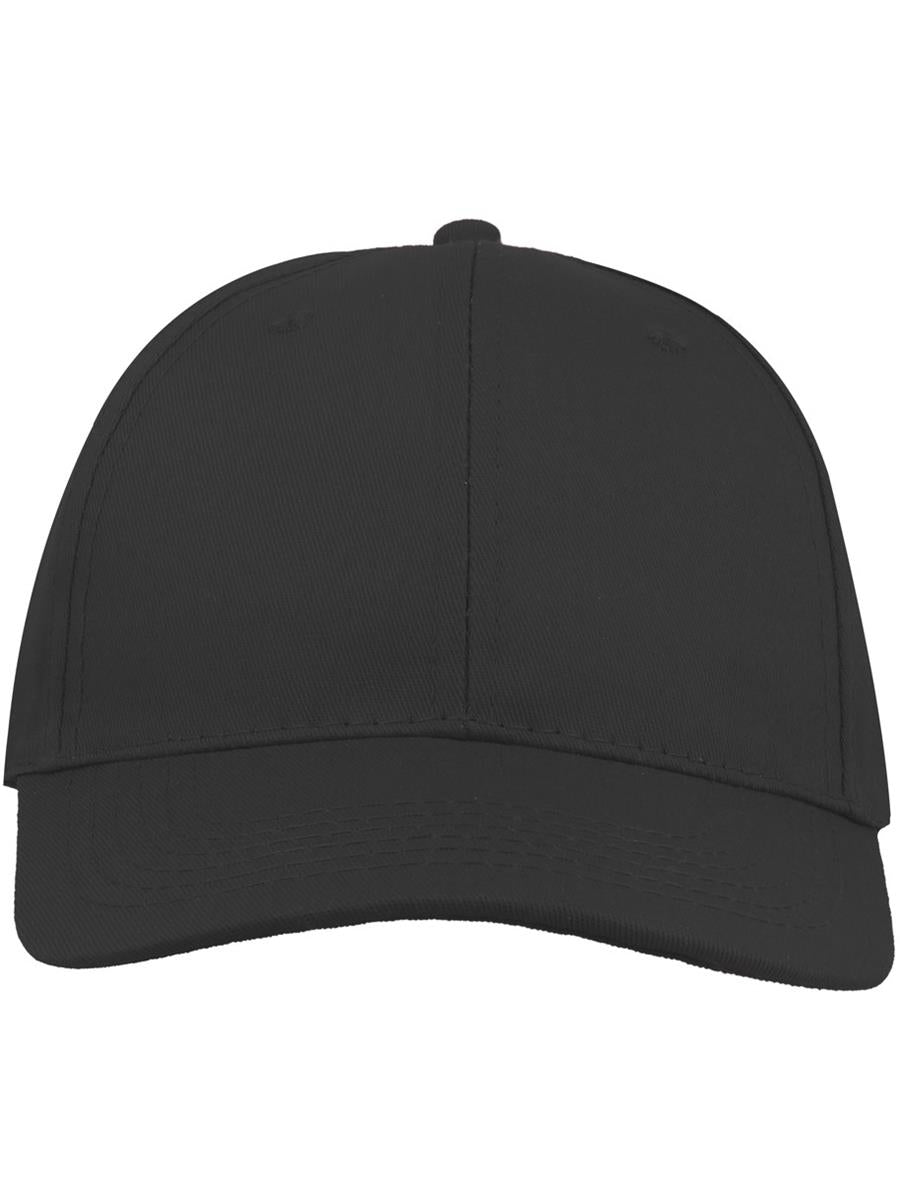 Start Six 6 Panel Baseball Cap — Black [ABS-COLOUR:ACSTSX:NR]