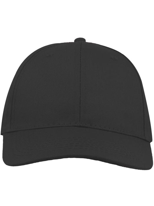 Start Six 6 Panel Baseball Cap — Black [ABS-COLOUR:ACSTSX:NR]