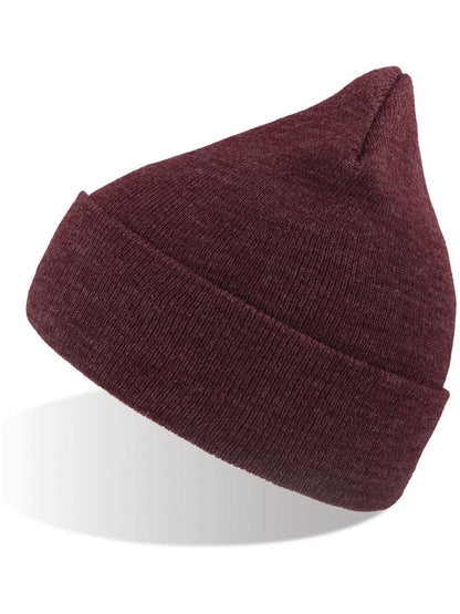 # Wind Beanie With Turn Up Double Skin