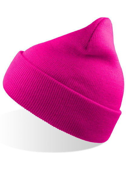 # Wind Beanie With Turn Up Double Skin