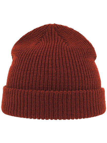 # Woolly Wool Blend Beanie | ACWOLL — Rust [ABS-COLOUR:ACWOLL:RU]