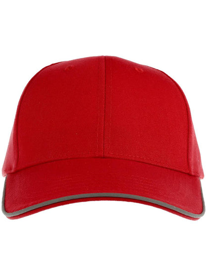 # Reflect 6 Panel Reflective Piping Baseball Cap