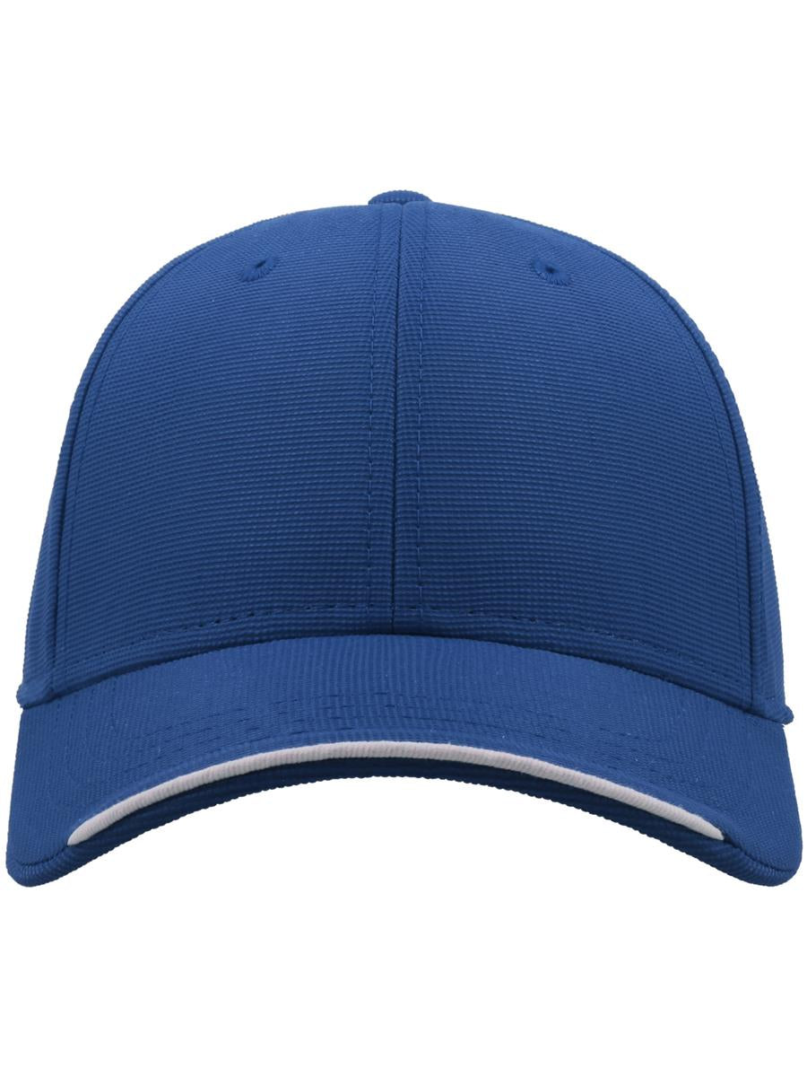 Estoril S Recycled Jacquard Weave 6 Panel Cap — Royal [ABS-COLOUR:ACESTS:RY]