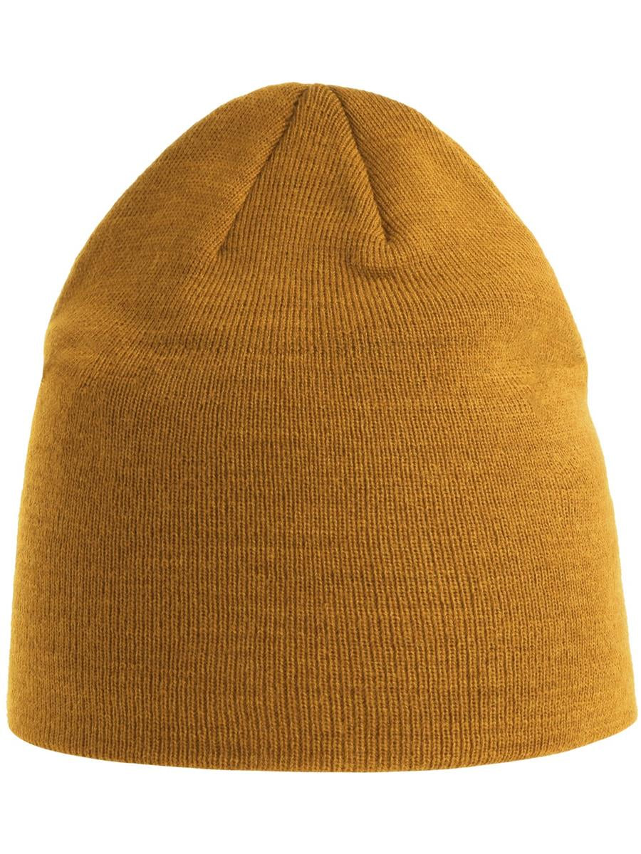 Holly Polylana Sustainable Beanie — Mustard [ABS-COLOUR:ACHOLB:MO]
