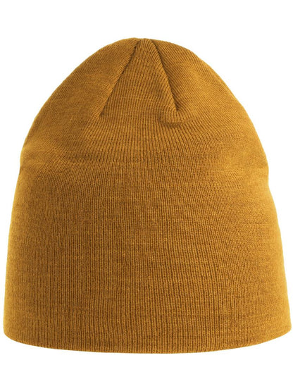 Holly Polylana Sustainable Beanie — Mustard [ABS-COLOUR:ACHOLB:MO]