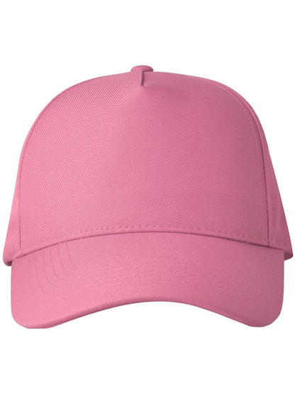 Youths Recy 5 Recycled 5 Panel Cap — Pink [ABS-COLOUR:ACKRFS:RS]