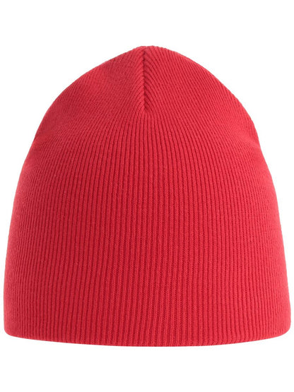 Yala Youth Organic Beanie W/O Turn Up — Red [ABS-COLOUR:ACKIYA:RO]