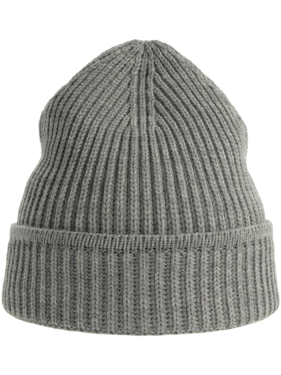 Maple Polylana Heavy Guage Beanie — Light Grey Melange [ABS-COLOUR:ACMAPB:GCME]