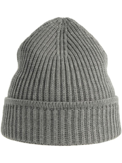 Maple Polylana Heavy Guage Beanie — Light Grey Melange [ABS-COLOUR:ACMAPB:GCME]