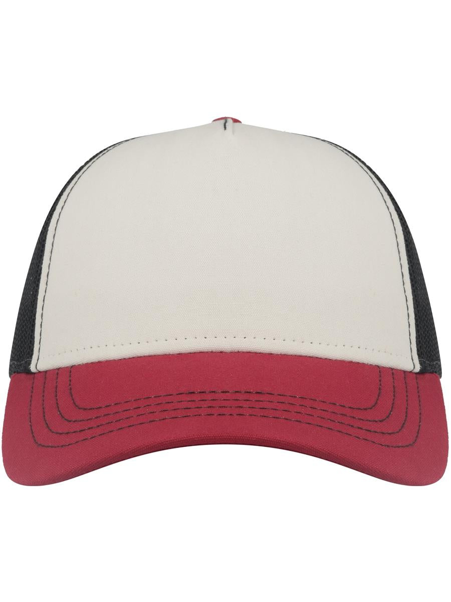Rapper Canvas S Recycled 5 Panel Trucker