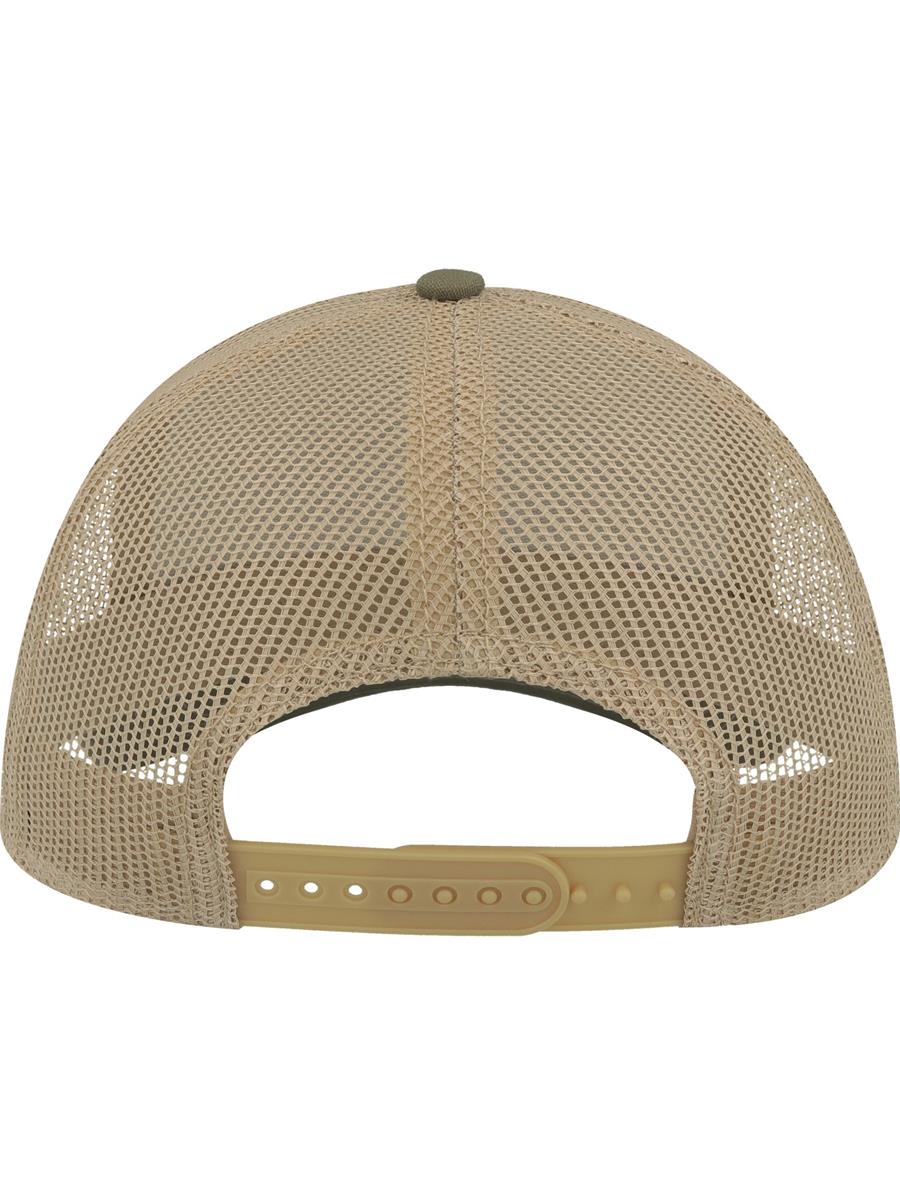 Rapper Canvas S Recycled 5 Panel Trucker | ACRACS — Olive/Khaki extra [ABS-COLOUR:ACRACS:OLKA]
