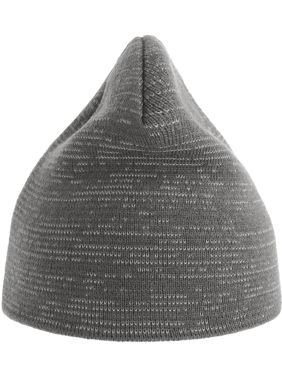 Shine Recycled Short Beanie With Reflex Thread